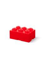 LEGO Storage brick 6 - RED