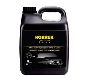 Lasinpesuneste Korrek PRO TFC Windscreen Wash -20ºC, 3 l, find the best  deal on Starcart