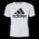 Adidas Boys D2M T-shirt med stor logotyp Vit/svart