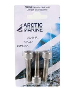 Arctic Marine DIN912 M10x40mm 3 kpl Kuusiokoloruuvi, find the best deal on  Starcart