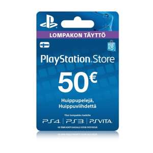 PlayStation Network kortti 50 eur, find the best deal on Starcart