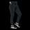 Essentials Slim Tapered Cuffed Pant Black / White