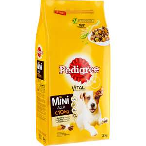 PEDIGREE MINI <10KG KANAA&KASVIKSIA 2 KG, find the best deal on Starcart