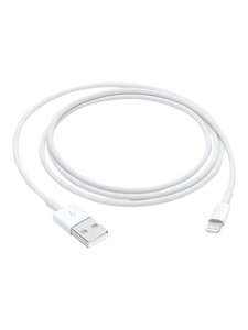 Apple Lightning To USB Cable 1m, valkoinen lightning kaapeli, find the best  deal on Starcart