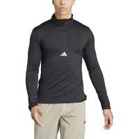 Adidas Workout Half Zip Sweatshirt Svart M Man