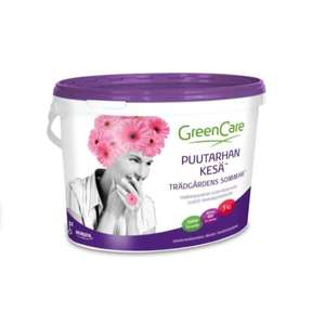 GreenCare 3 kg puutarhan kesä puutarhalannoite, katso halvin hinta  Starcartista - Starcart