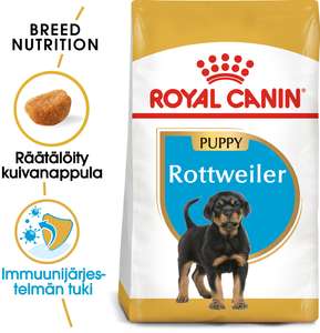 Royal Canin Rottweiler Puppy -koiranruoka pennulle, 12 kg, katso halvin  hinta Starcartista - Starcart