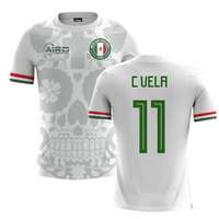 2024-2025 Mexico Away Concept Football Shirt (C.Vela 11) - Kids SB 25-27 inch Chest (66/69cm)