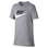 Sportswear Big Kids' Cotton T-Shirt CARBON HEATHER/WHITE