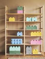 LEGO STORAGE BRICK 4 SAND GREEN