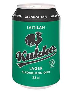 Laitilan Kukko Lager 0,33 l alkoholiton olut, katso halvin hinta  Starcartista - Starcart