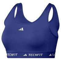 Adidas Techfit Medium Medium Impact Sports Bra Blå M / CD Kvinna