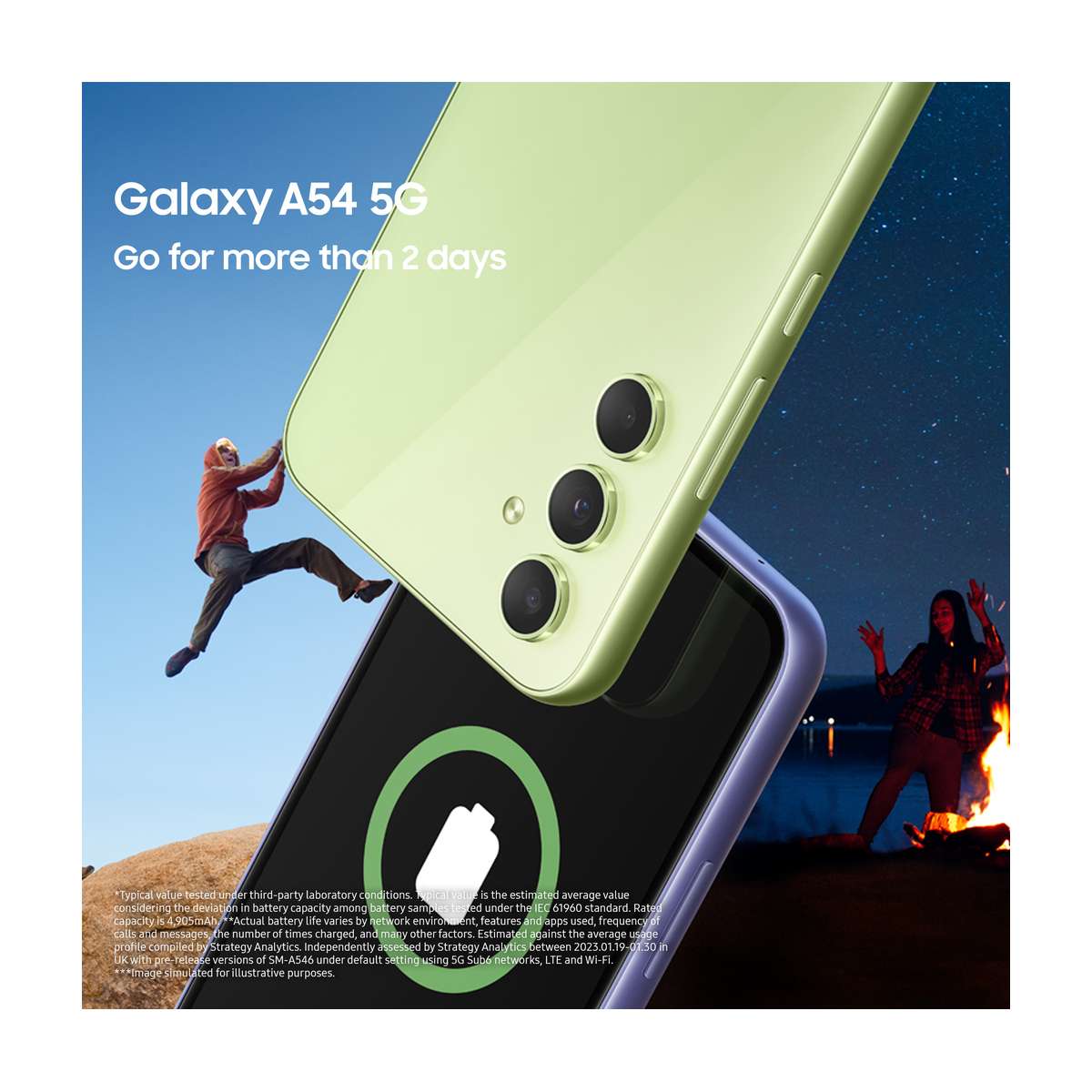 ▷ Samsung Galaxy A54 5G 16,3 cm (6.4) Double SIM Android 13 USB