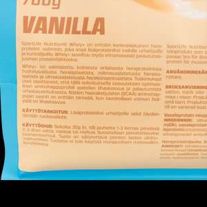 SportLife Nutrition Whey+ 700g vanilja heraproteiinisekoitus, find the best  deal on Starcart