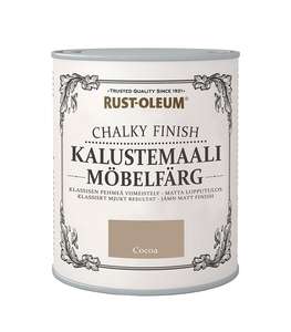 Rust-Oleum Chalky Finish Kalustemaali 750ml Cocoa, find the best deal on  Starcart