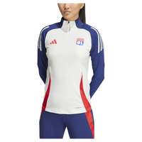 Adidas Olympique Lyon 24/25 Training Woman Tracksuit Jacket Valkoinen XL