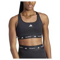 Adidas Techfit Sports Bra Musta M Nainen