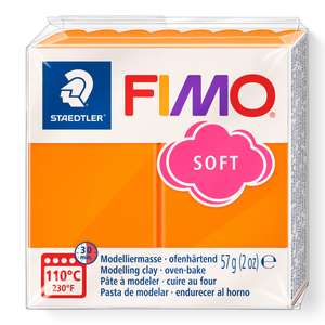 Muovailumassa Fimo soft 42 tangerine, find the best deal on Starcart