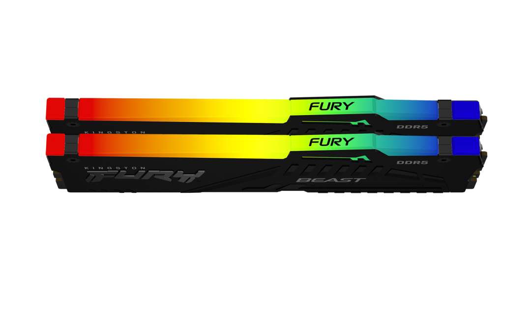 Kingston FURY Beast RGB 32GB DIMM (Kit of 2) 5600MT/s DDR5 CL40  keskusmuisti, katso halvin hinta Starcartista – Starcart