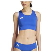 Adidas Adizero Essentials Crop Sports Top Sininen XS Nainen